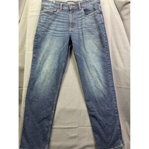 Sonoma Goods For Life Men's Everyday Jean Regular Fit Blue Denim 33x32